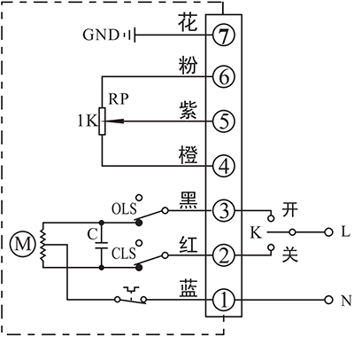 DCL 华易执行器C型接口图